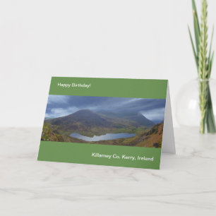 Irish image for Birthday-hälsningskort Kort