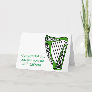 Irish image for Greeting Card Kort