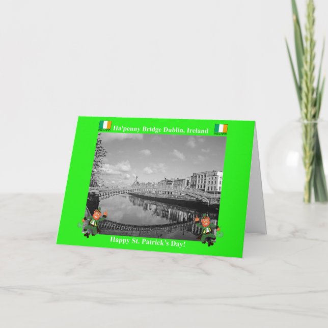 Irish image for Greeting Card Kort (Framsida)