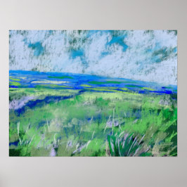 Irish Impressionist liggande Poster