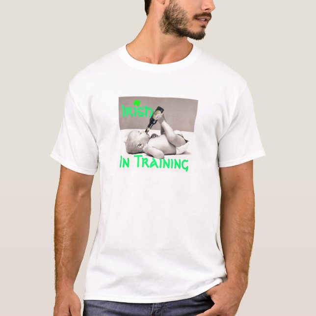 Irish in Training T-Shirt (Framsida)