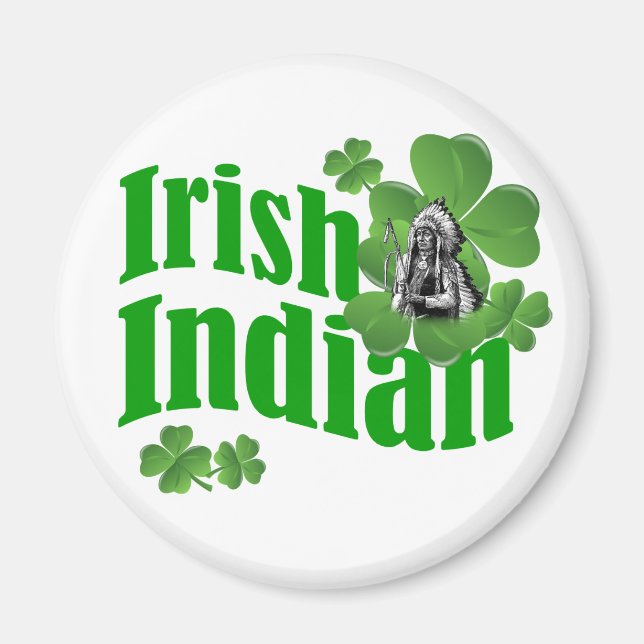 Irish indian magnet (Framsidan)