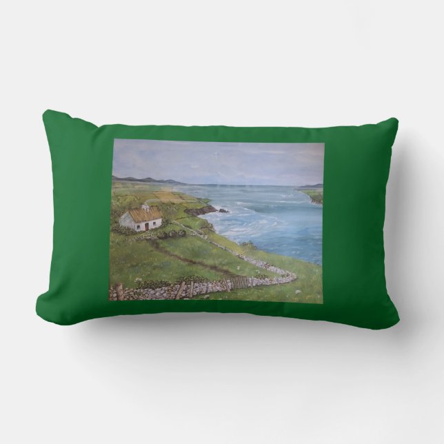 Irish, Ireland, Pillow, Cushion Lumbarkudde (Framsida)