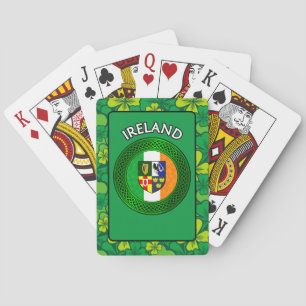 Irish - Ireland Vapensköld Casinokort