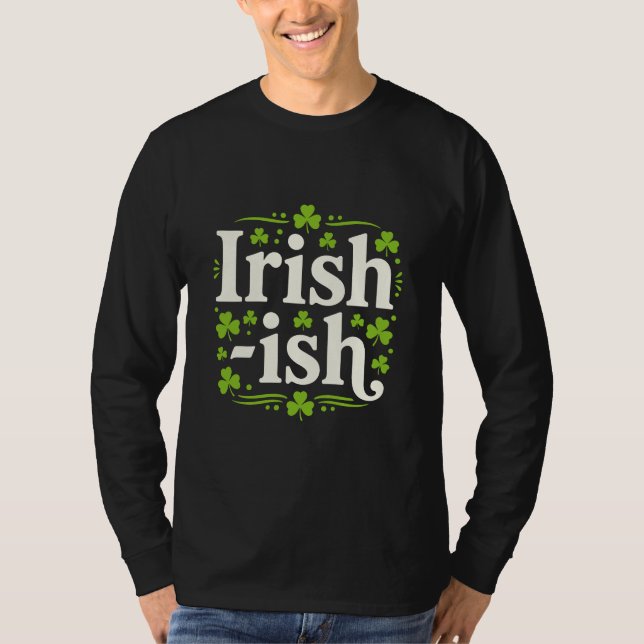 Irish‑ish Cheer T Shirt (Framsida)
