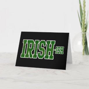 Irish-ish, underbara St. Patrick's Day Kort