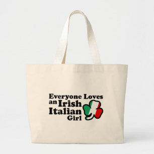 Irish Italiensk flicka Jumbo Tygkasse