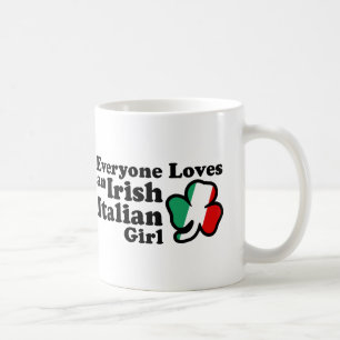Irish Italiensk flicka Kaffemugg