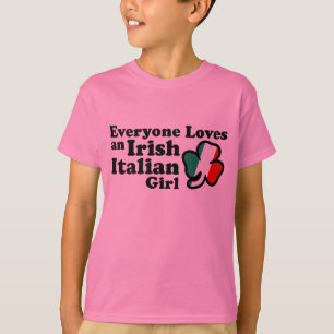 Irish Italiensk flicka T Shirt