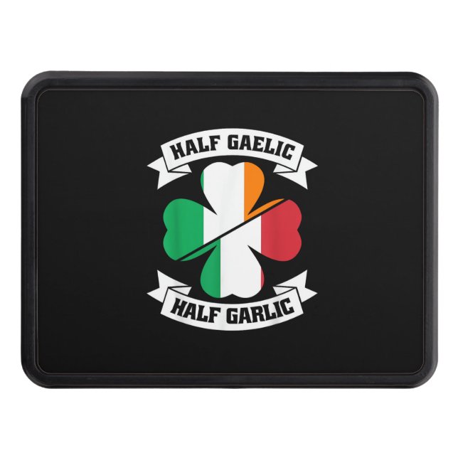 Irish italiensk halgaelisk halv vitlök Saint Patri Dragkroksskydd (Framsidan)