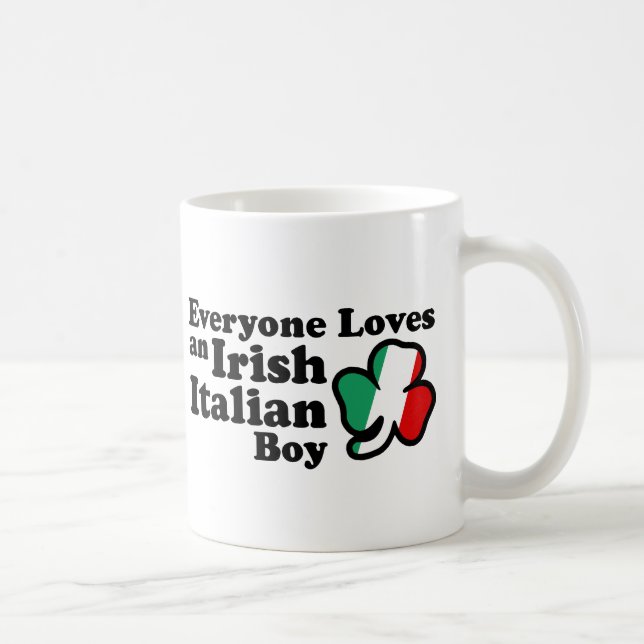Irish Italy Boy Kaffemugg (Höger)