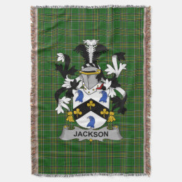 Irish Jackson Jackar Arm Family Crest Ireland Filt