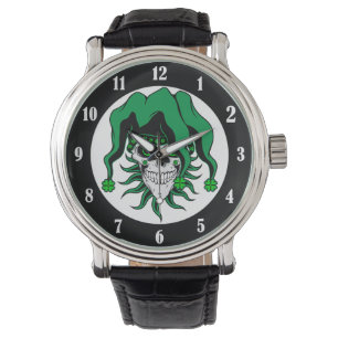 Irish Jester Skull Armbandsur