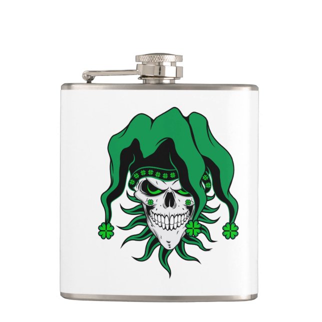 Irish Jester Skull Fickplunta (Framsidan)
