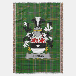 Irish Jordan Jackar av Arm Family Crest Ireland Filt