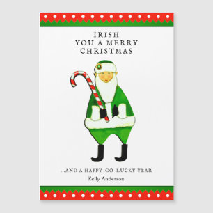Irish jul Hälsning Helgdag Card