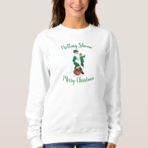 Irish Jultomten God jul Sweatshirt