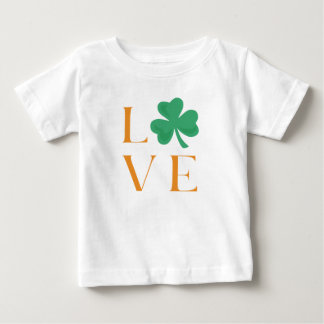 Irish Kärlek Grönt and Orange Tee for Spädbarn
