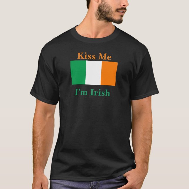 Irish Kärlek Rainbow Pride St Pats Shamrock T Shirt (Framsida)