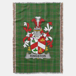 Irish Kingston Jackar av Arm Family Crest Ireland Filt