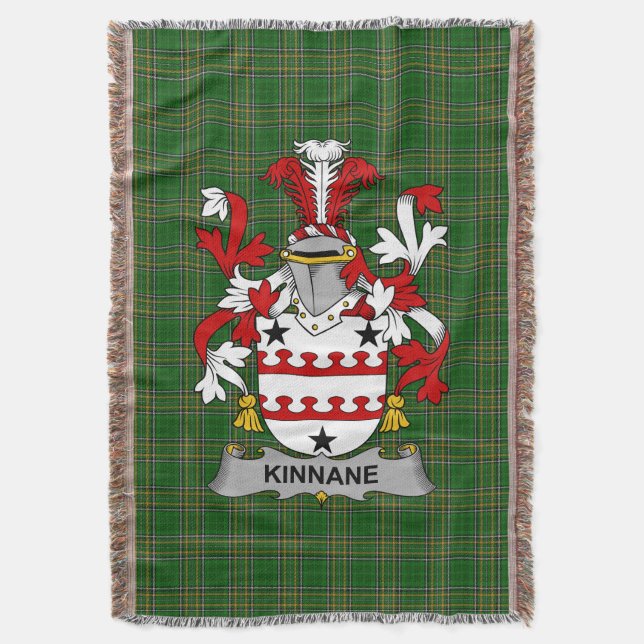 Irish Kinnane eller O_Kinane Jackar av Arm Family  Filt (Framsidan Vertikal)