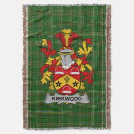 Irish Kirkwood Jackar av Arm Family Crest Ireland Filt