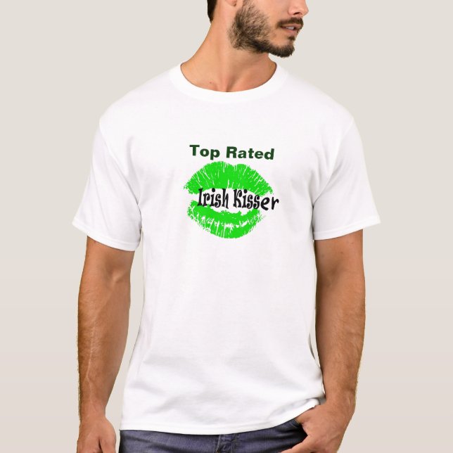 Irish Kisser T-Shirt by Brownielocks (Framsida)