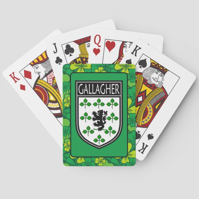 Irish Klan Gallagher Casinokort (Baksidan)