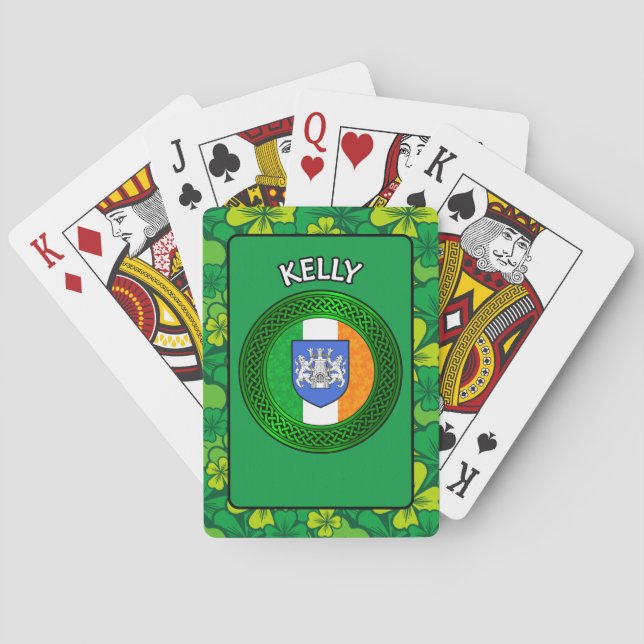 Irish Klan Kelly Casinokort (Baksidan)