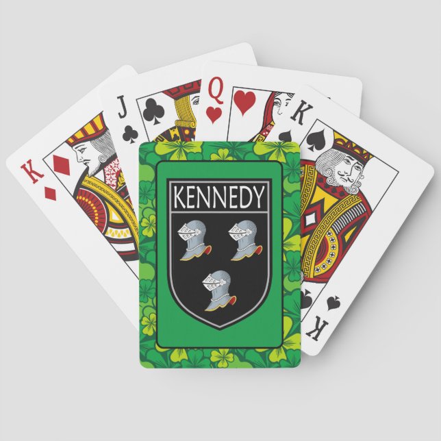 Irish Klan Kennedy Casinokort (Baksidan)