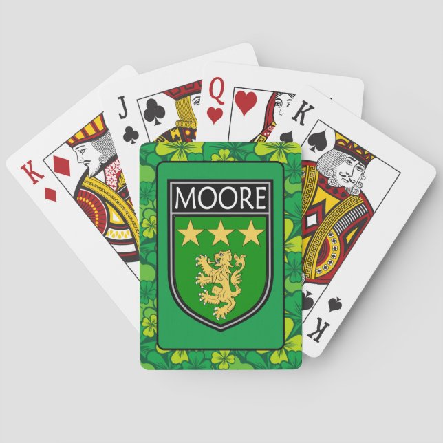 Irish Klan Moore Casinokort (Baksidan)