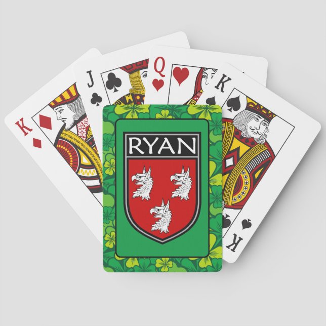 Irish Klan Ryan Casinokort (Baksidan)