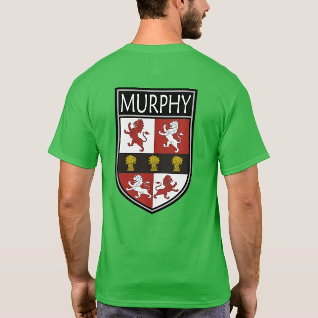 Irish Klan Vapensköld - Murphy T Shirt (Baksida)