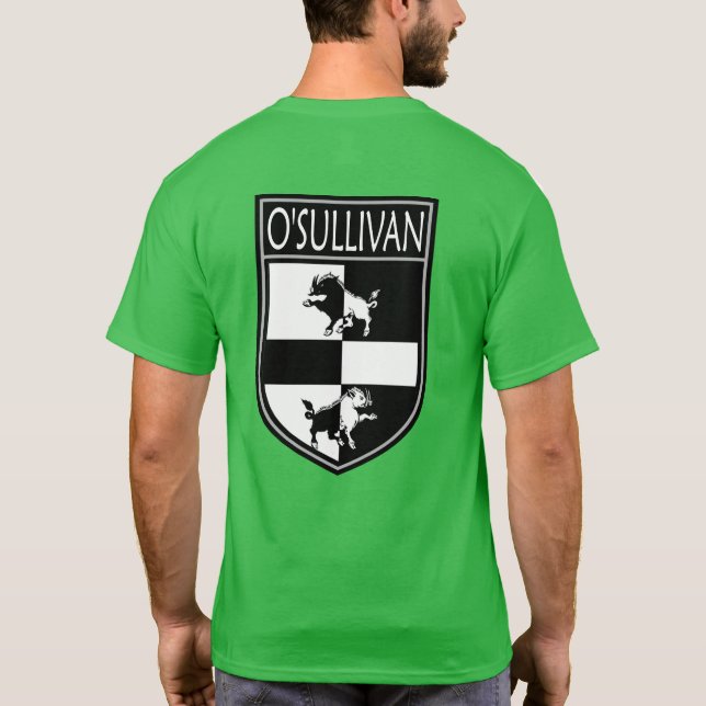 Irish Klan Vapensköld - O'Sullivan T Shirt (Baksida)