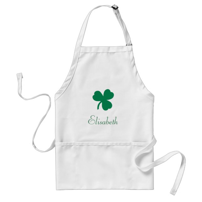 Irish Klöver Apron Förkläde (Framsidan)