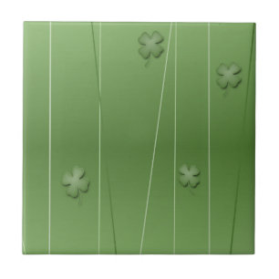 Irish Klöver Design Kakelplatta