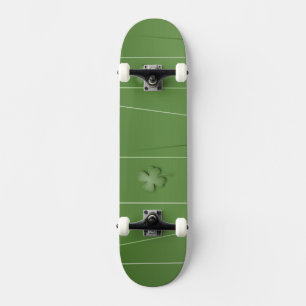 Irish Klöver Design Skateboard Bräda 20,5 Cm