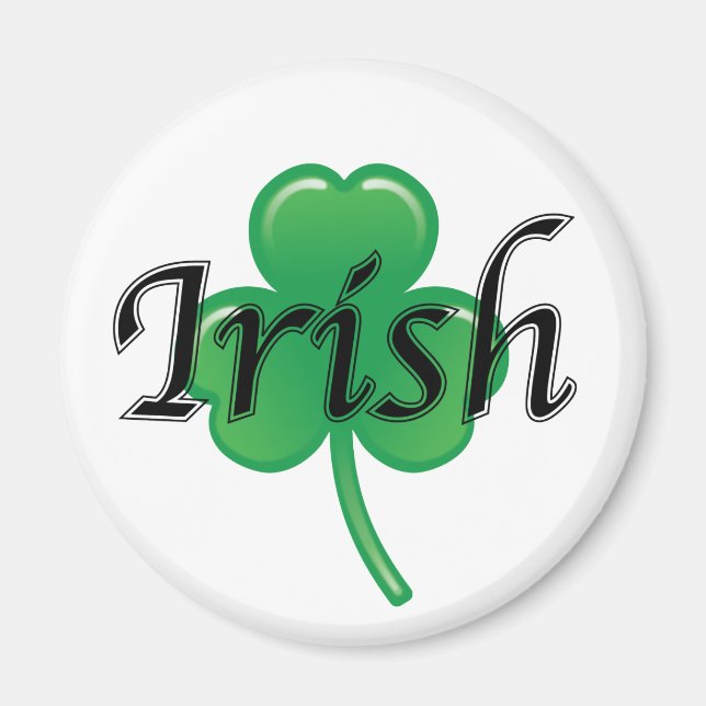 Irish Klöver magnet (Framsidan)