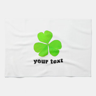 ~Irish Klöver~ TOWEL, ANPASSA DEN! Kökshandduk
