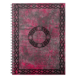 Irish Knot Design Anteckningsbok Med Spiral