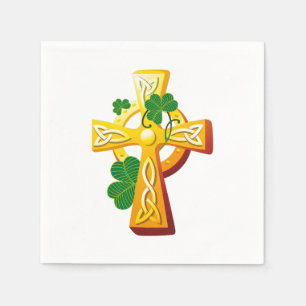 Irish Kor och Shamrocks St. Patrick's Day Pappersservett