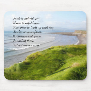 Irish Kusten och Blessing Mousepad Musmatta