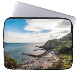 Irish kusten view laptop sleeve