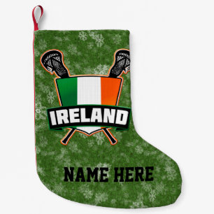 Irish Lacrosse Shield, julklapp Liten Julstrumpa