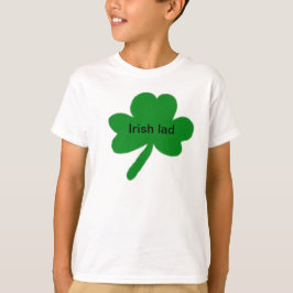 Irish Lad Shamrock Kids T-Shirt