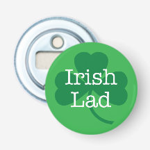 Irish Lad-Shamrock St. Patrick's Day Flaska Open