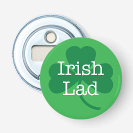 Irish Lad-Shamrock St. Patrick's Day Flaska Open Flasköppnare