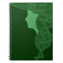 Irish Lass Anteckningsbok