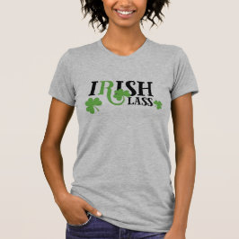 Irish Lass Design T Shirt