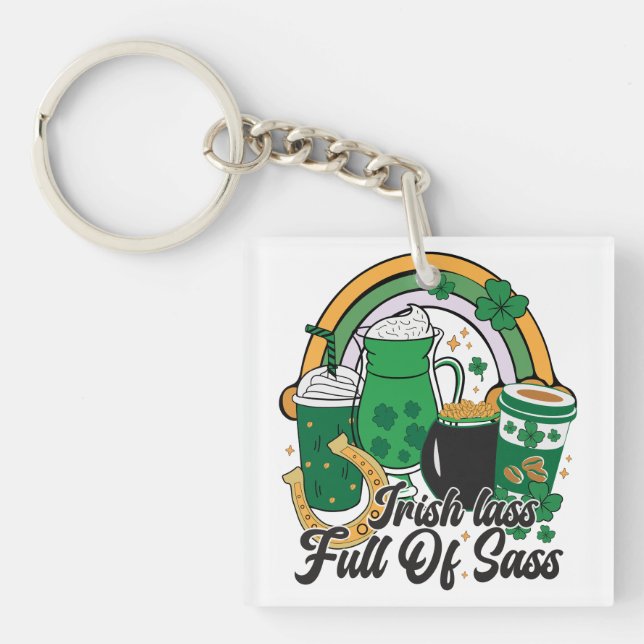 Irish Lass Fullt of Sass - Cheeky St. Patrick's Da (Framsidan)